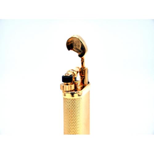 Dunhill - Unique Pocket Lighter - Barley Gold Plated